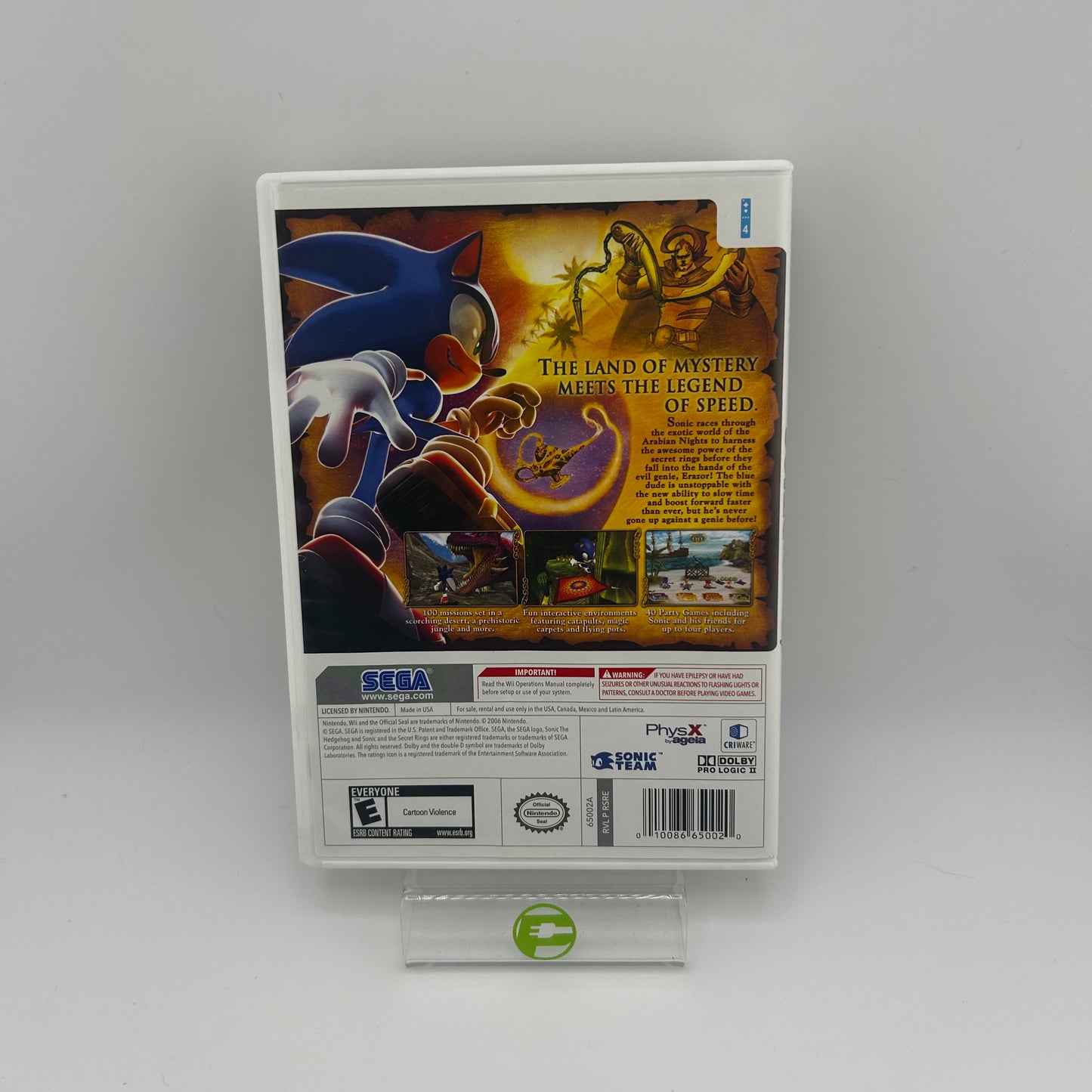 Sonic and the Secret Rings (Nintendo Wii, 2007)