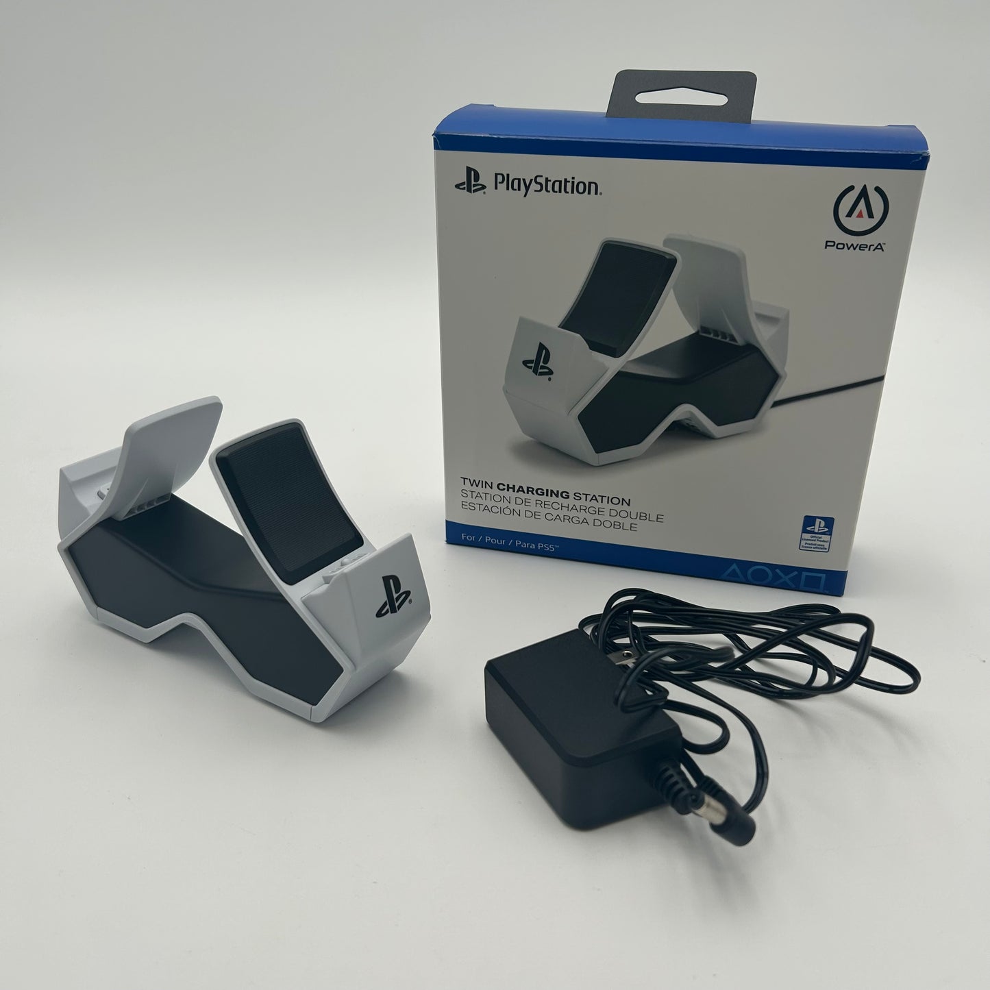 PowerA PS5 Twin Charging Station for DualSense Wireless Controllers 1516956-02