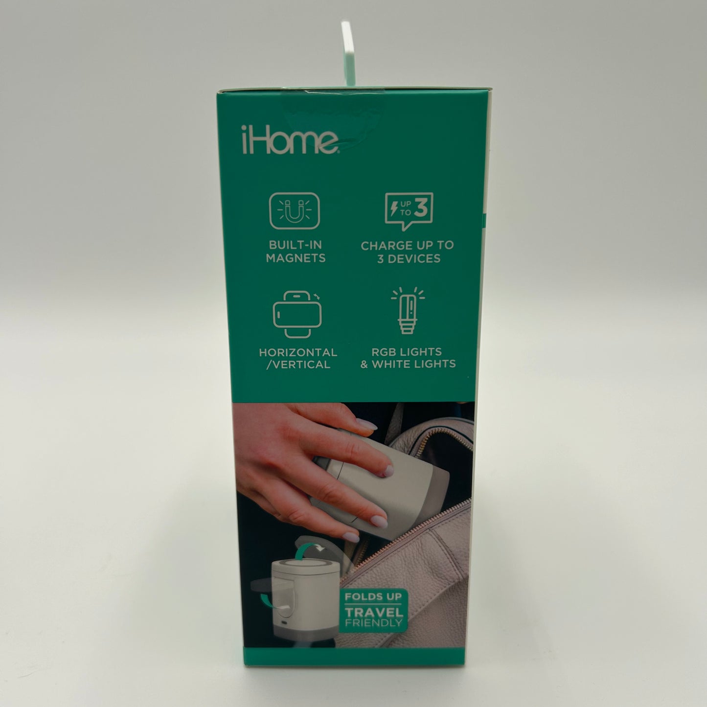 New iHome 3-in-1 Magnetic Wireless Charging Stand 2IHQI2074W0L2