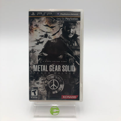 Metal Gear Solid: Peace Walker (Sony PlayStation Portable PSP, 2010) CIB