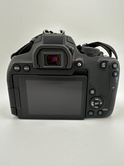 Canon EOS Rebel T8i 24.1MP Digital ingle-lens reflex camera, lenses, lots of extras