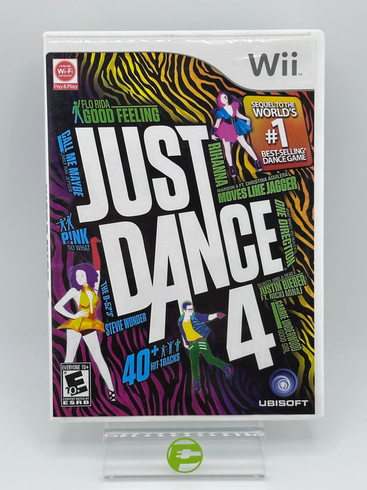 Just Dance 4 (Nintendo Wii, 2012)