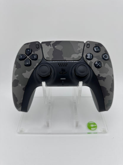 PlayStation 5 Dualsense Wireless Controller Gray Camo