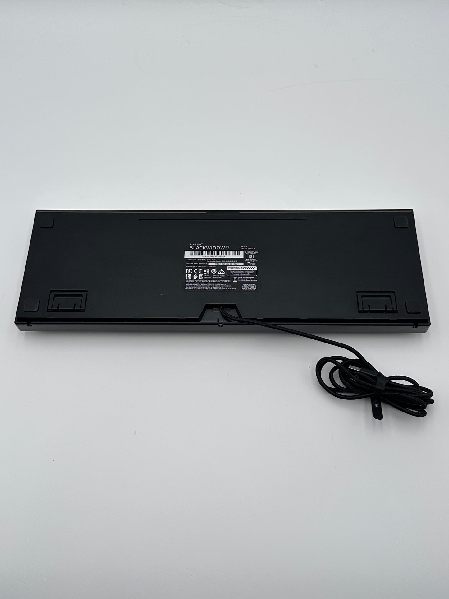 Razer Blackwidow V3 Gaming Keyboard Green Switches RZ03-0354