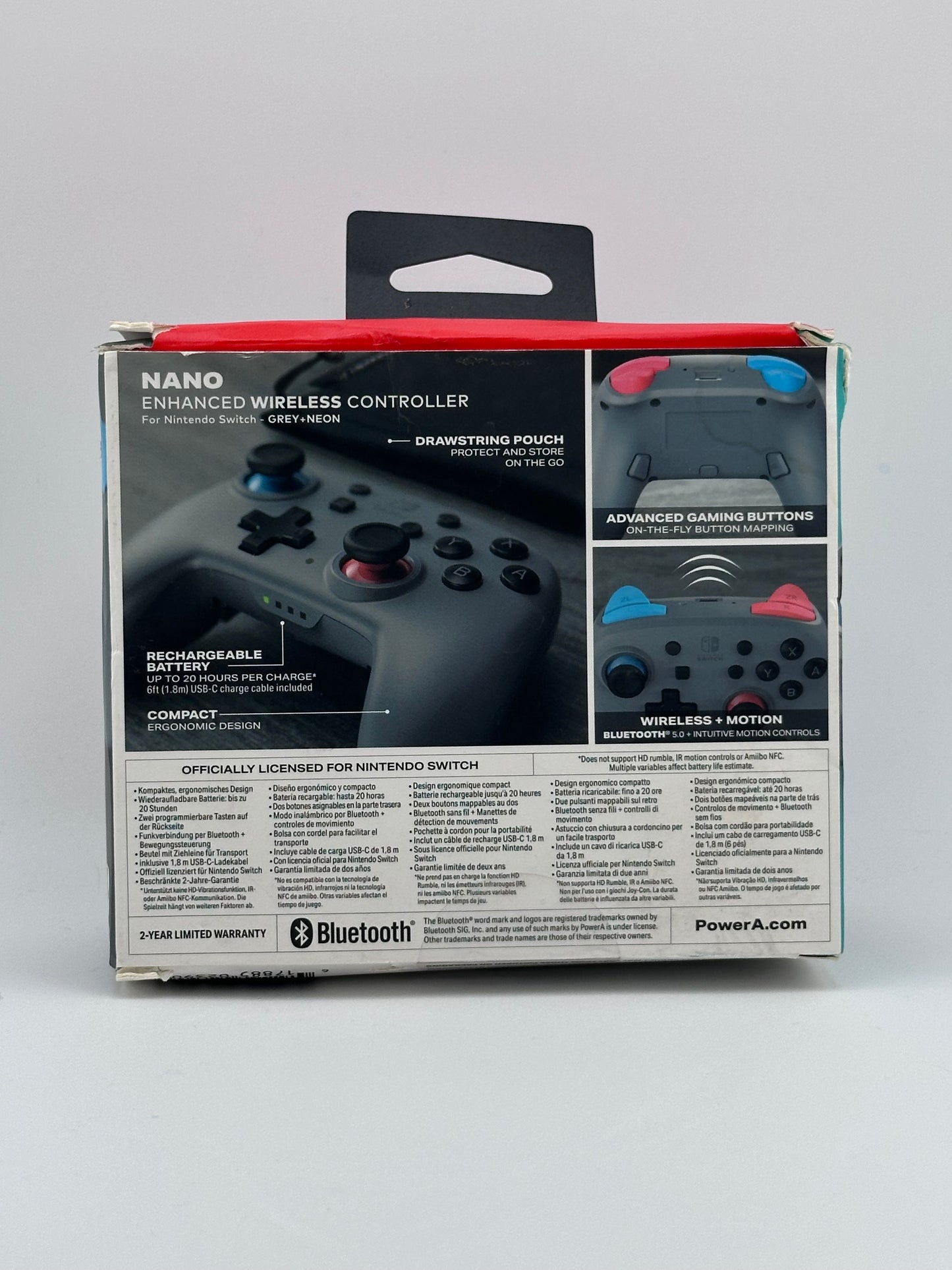 Power A Nano Controller Gray