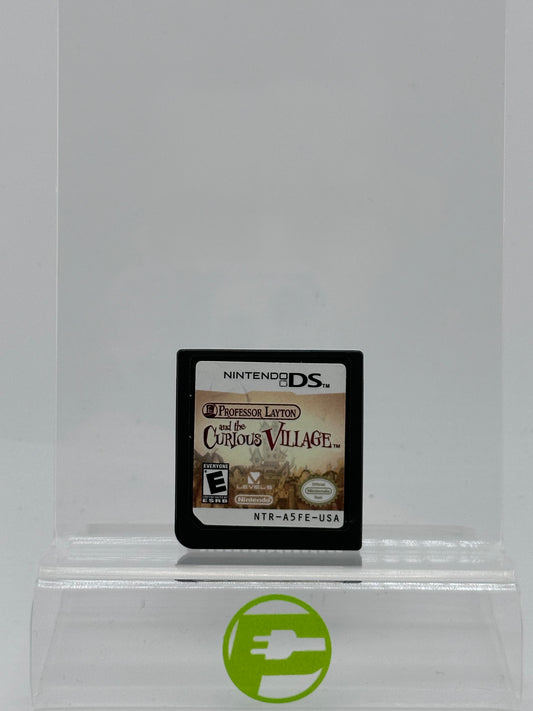 Professor Layton and the Curious Village Cartridge Only (Nintendo DS, 2008)