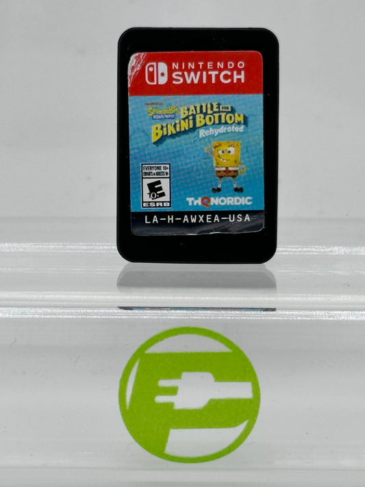 SpongeBob SquarePants Battle for Bikini Bottom Rehydrated Cartridge Only (Nintendo Switch)