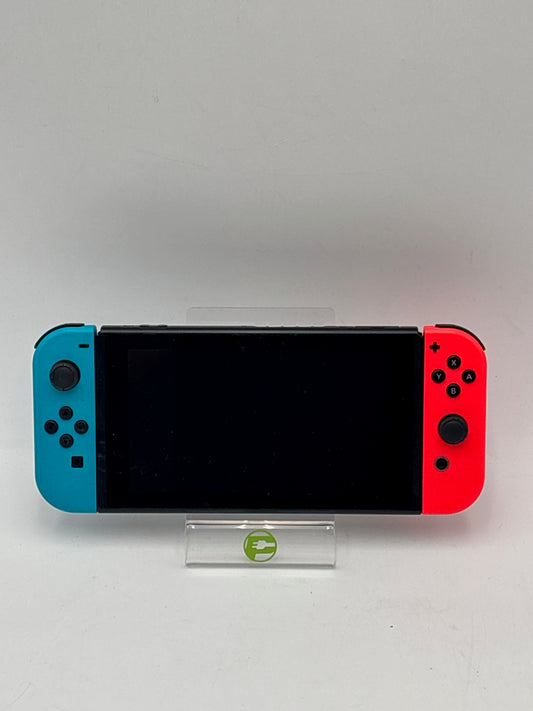 Nintendo Switch v1 Video Game Console HAC-001 Red / Blue
