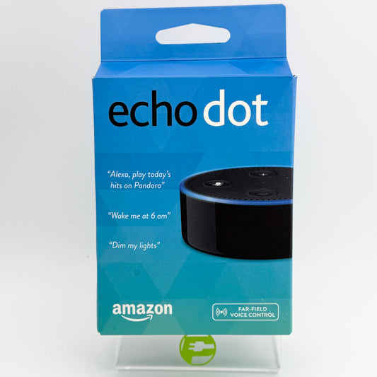 Amazon Echo Dot 2nd Generation Smart Speaker Alexa Voice Control Black
