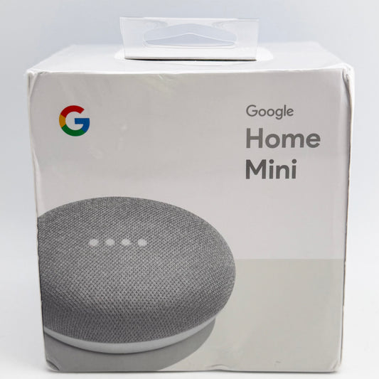 New Google Home Mini Smart Speaker Chalk GA00210-US