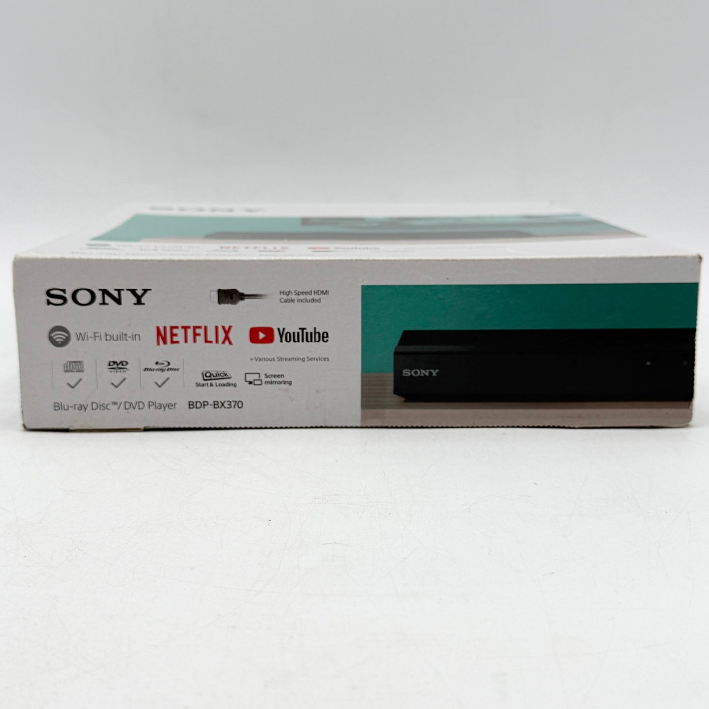 Sony BDP-BX370 1080p Streaming Blu-ray DVD Player