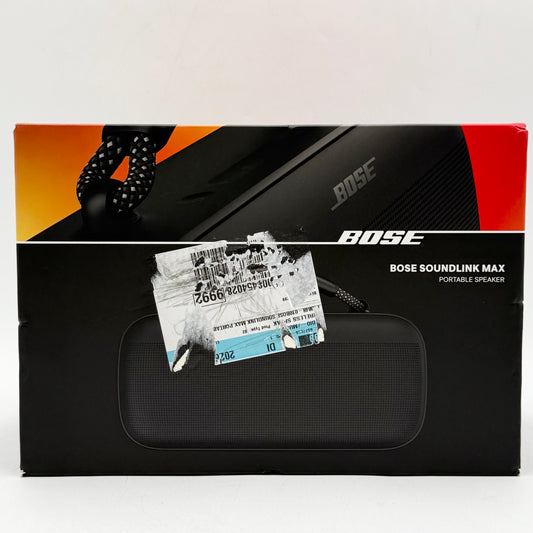 New Bose Sound Link Max  Wireless Portable Bluetooth Speaker Black 883848-0100