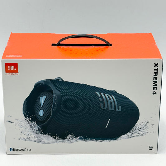 New JBL Xtreme 4 Portable Speaker System Blue JBLXTREME4BLUAM