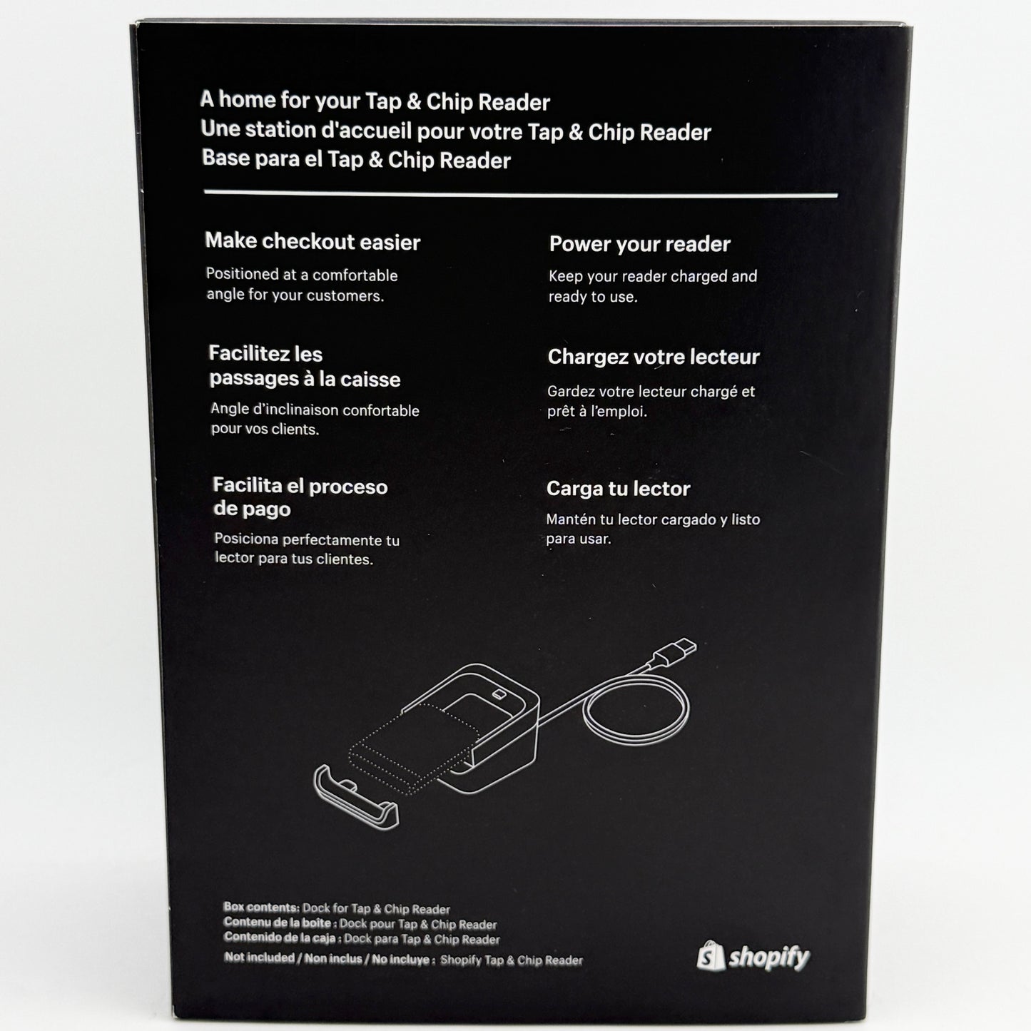 New Shopify Dock Tap & Chip Card Reader S1802B
