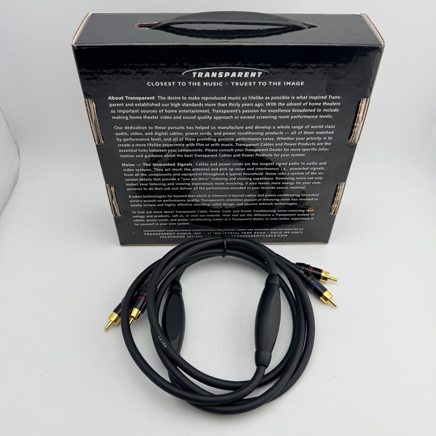 Transparent The Link (Gen 5) RCA Interconnect Cable TL1