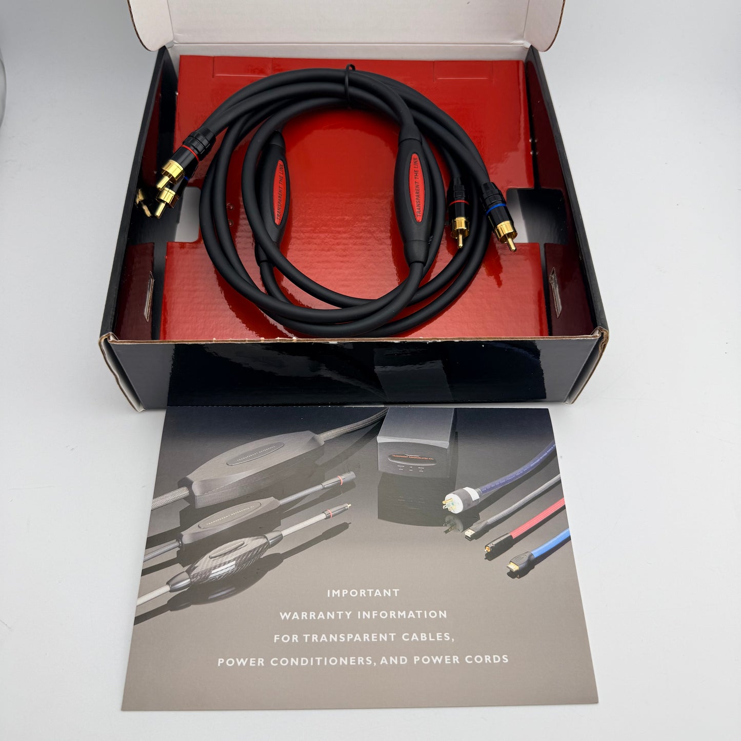 Transparent The Link (Gen 5) RCA Interconnect Cable TL1