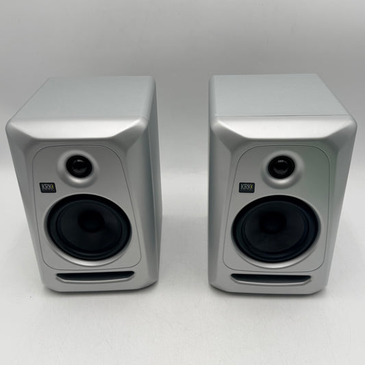KRK Classic 5 Powered Monitor  Silver CL5G3SB Pair