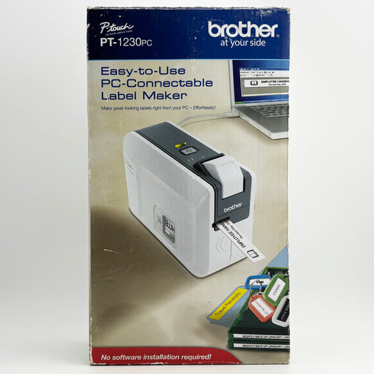 Brother Pt-1230PC PC-Connectable Label Maker