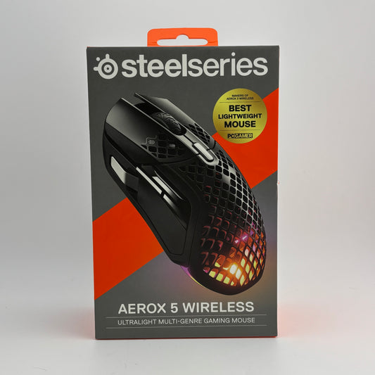 SteelSeries Aerox 5 Wireless RGB Optical Gaming Mouse 62406
