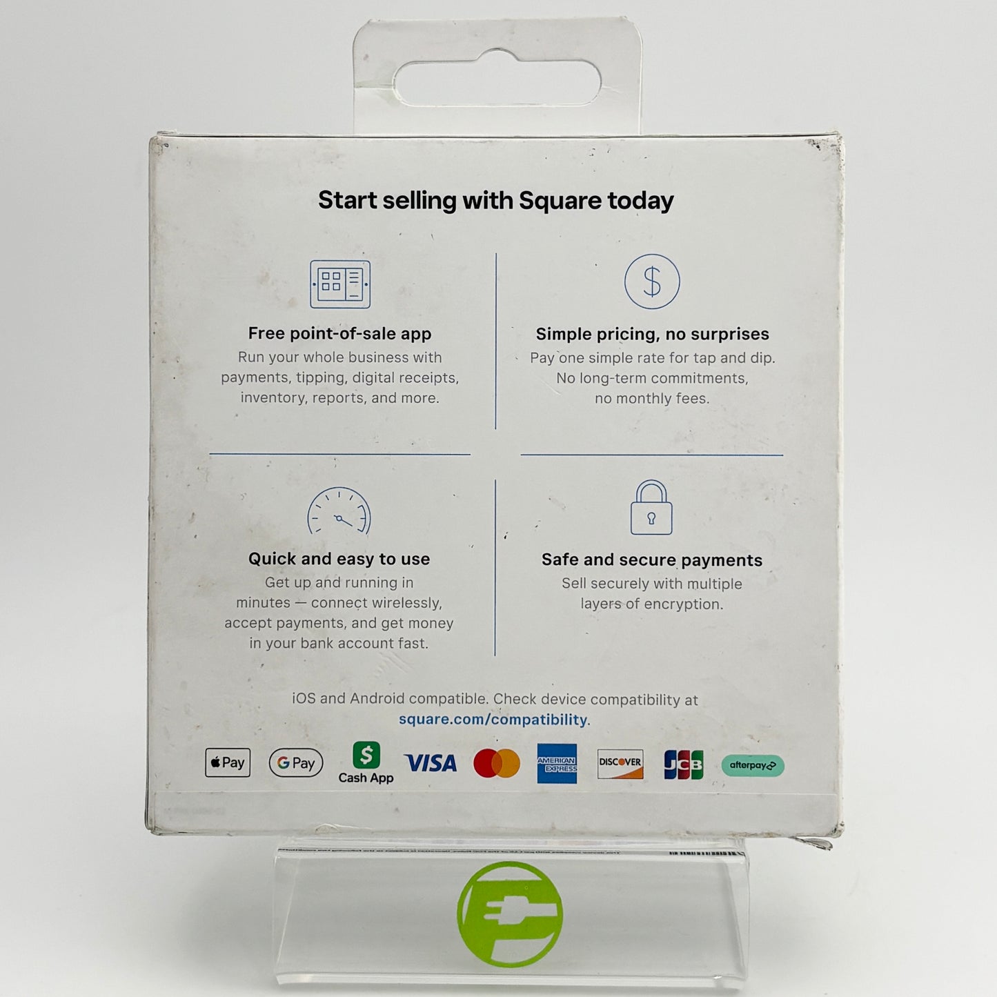 Square Reader for Contactless and Chip (2nd Generation) A-SKU-0792