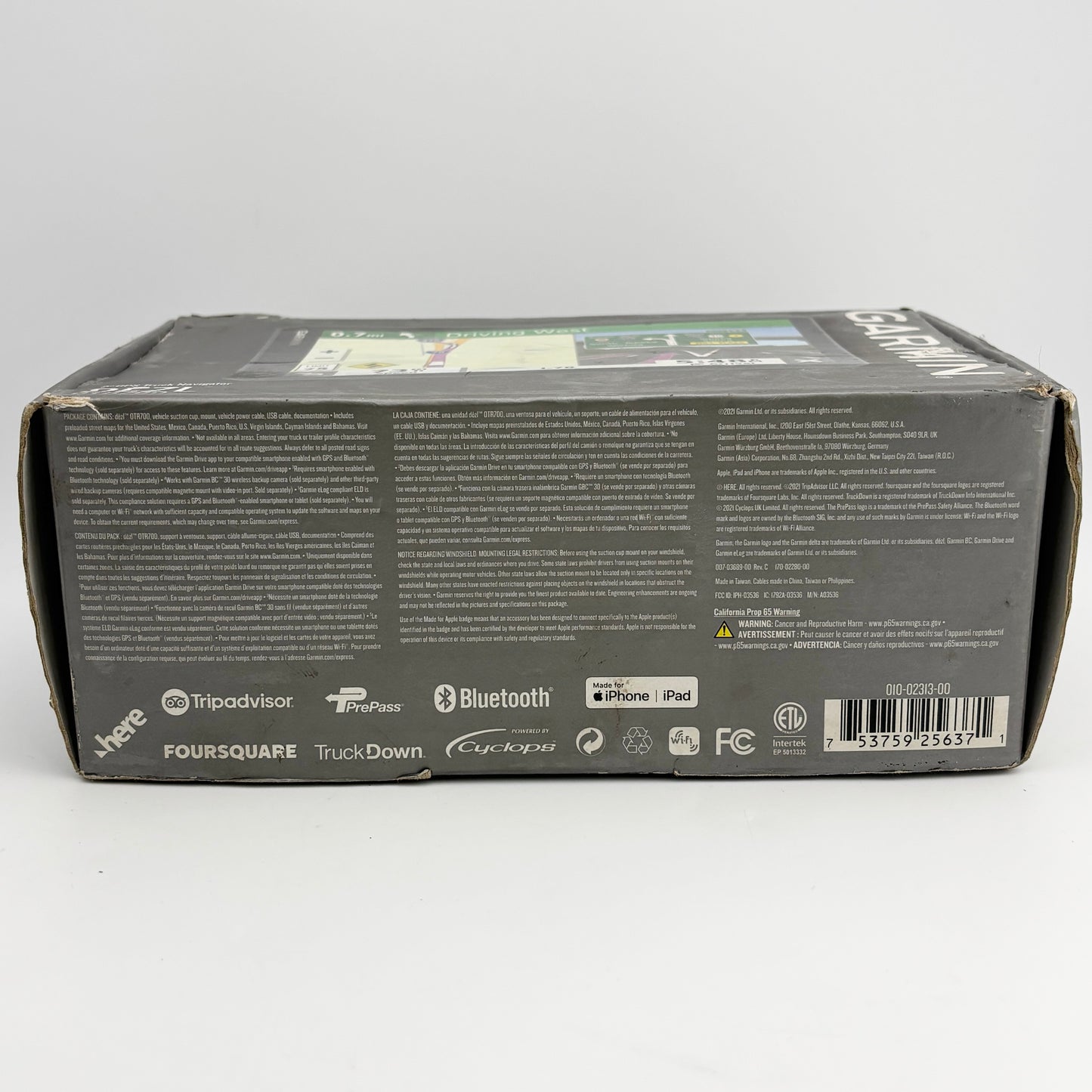 Garmin Dezl OTR720 GPS Truck Navigator GRM0231300