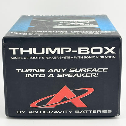 Thump-BoX Bluetooth Speaker with Sonic Wave Technology Black AG-TB-01