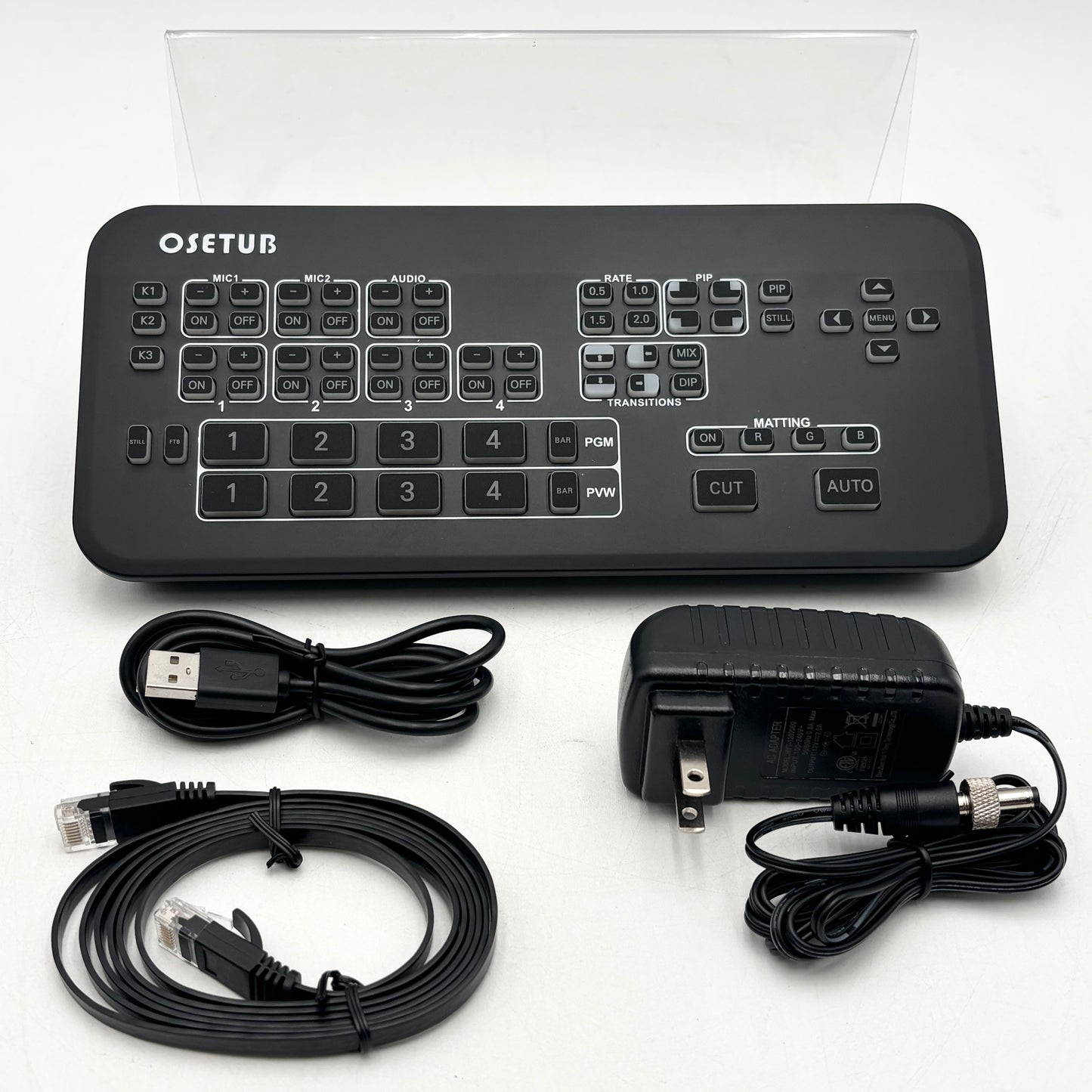 Osetub Video Mixer Live Streaming Switcher B0BZGK2CFK