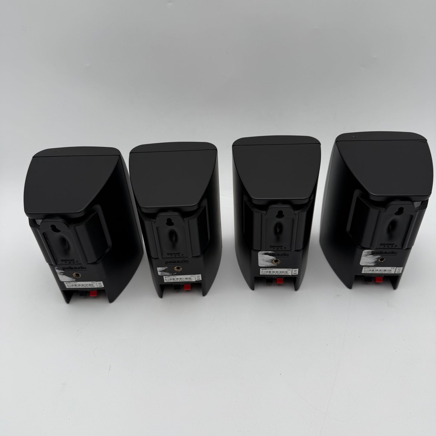 Polk Audio 8 Subwoofer RM6750 + 4 Polk RM6751 Satellite Speakers with mounts
