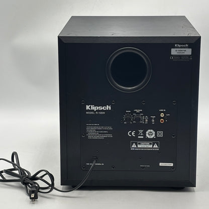 Klipsch R-10SW NA Powered Subwoofer Deep Bass