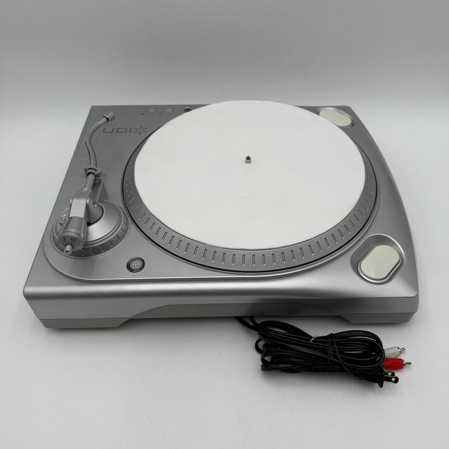 ION USB Turntable, 33 45 RPM Phono - Line Level - USB  Vinyl Archiver Digitizer