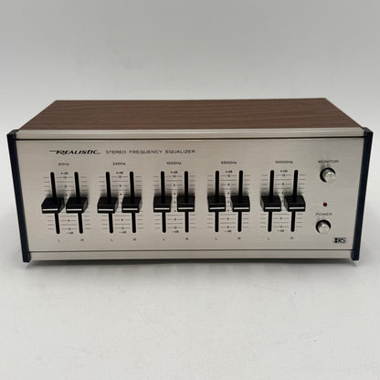 Realistic 31-1987 NA NA 2 Channel Equalizer 31-1887 Vintage