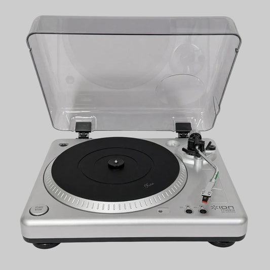 ION USB Turntable Silver TTUSB10 Record Player