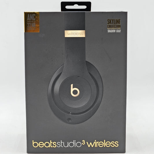 Beats Studio3 Wireless Over-Ear Bluetooth Headphones Black Gold MXJ92LL/A