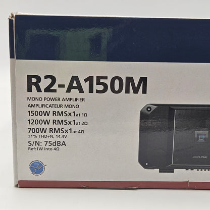 Alpine R2-A150M R-Series 1500W Mono Subwoofer
