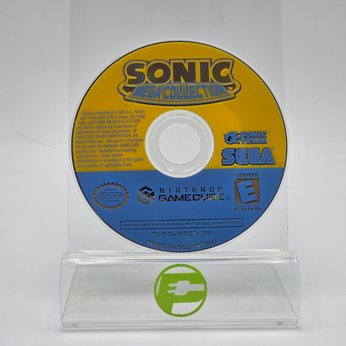 Sonic Mega Collection [Player's Choice] (Nintendo GameCube, 2002)
