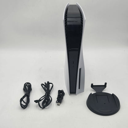 Sony PlayStation 5 Disc Edition PS5 825GB White Console Gaming System CFI-1015A