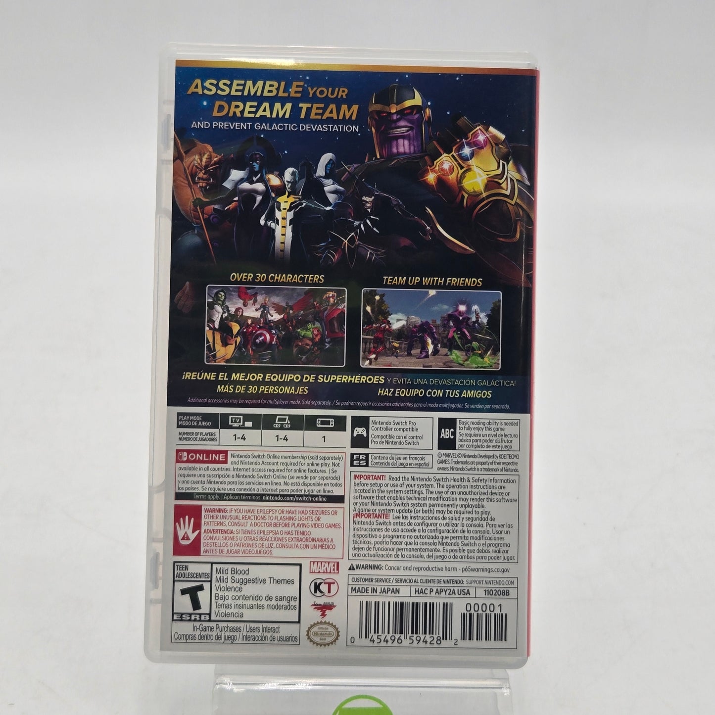 Marvel Ultimate Alliance 3: The Black Order (Nintendo Switch, 2019)