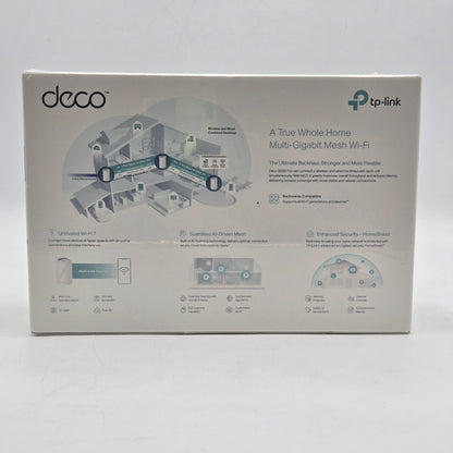 New TP-Link Deco BE11000  Multi-Gig Whole Home BE65 PRO