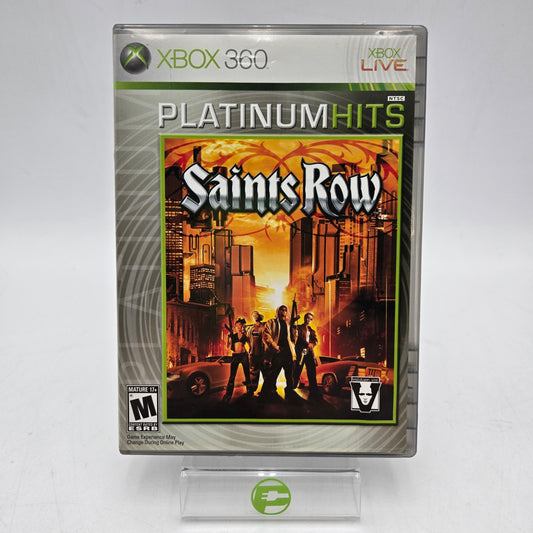 Saints Row [Platinum Hits] (Microsoft Xbox 360, 2006)
