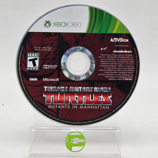Teenage Mutant Ninja Turtles Mutants in Manhattan (Microsoft Xbox 360) Disc Only