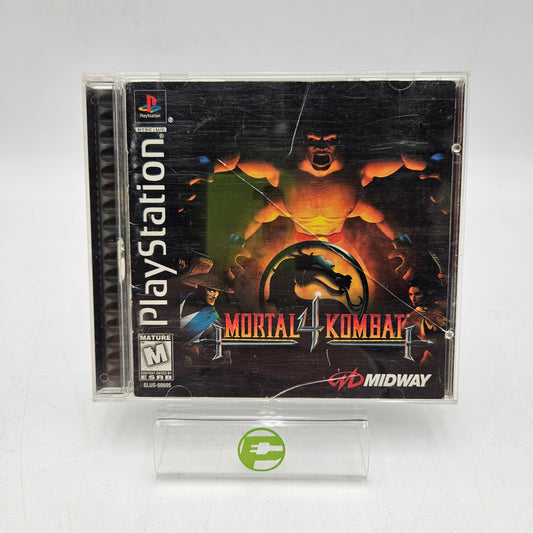 Mortal Kombat 4 (Sony PlayStation 1 PS1, 1998)