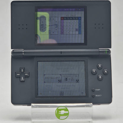 Nintendo DS Lite Handheld Game Console USG-001 Black *Loose Charge Port*