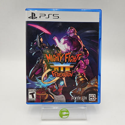 Mighty Fight Federation (Sony PlayStation 5 PS5, 2021)