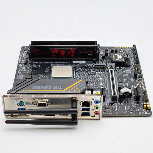 ASUS TUF GAMING A520M-PLUS WIFI AM4 microATX w/Ryzen 5 5600X & 16GB RAM