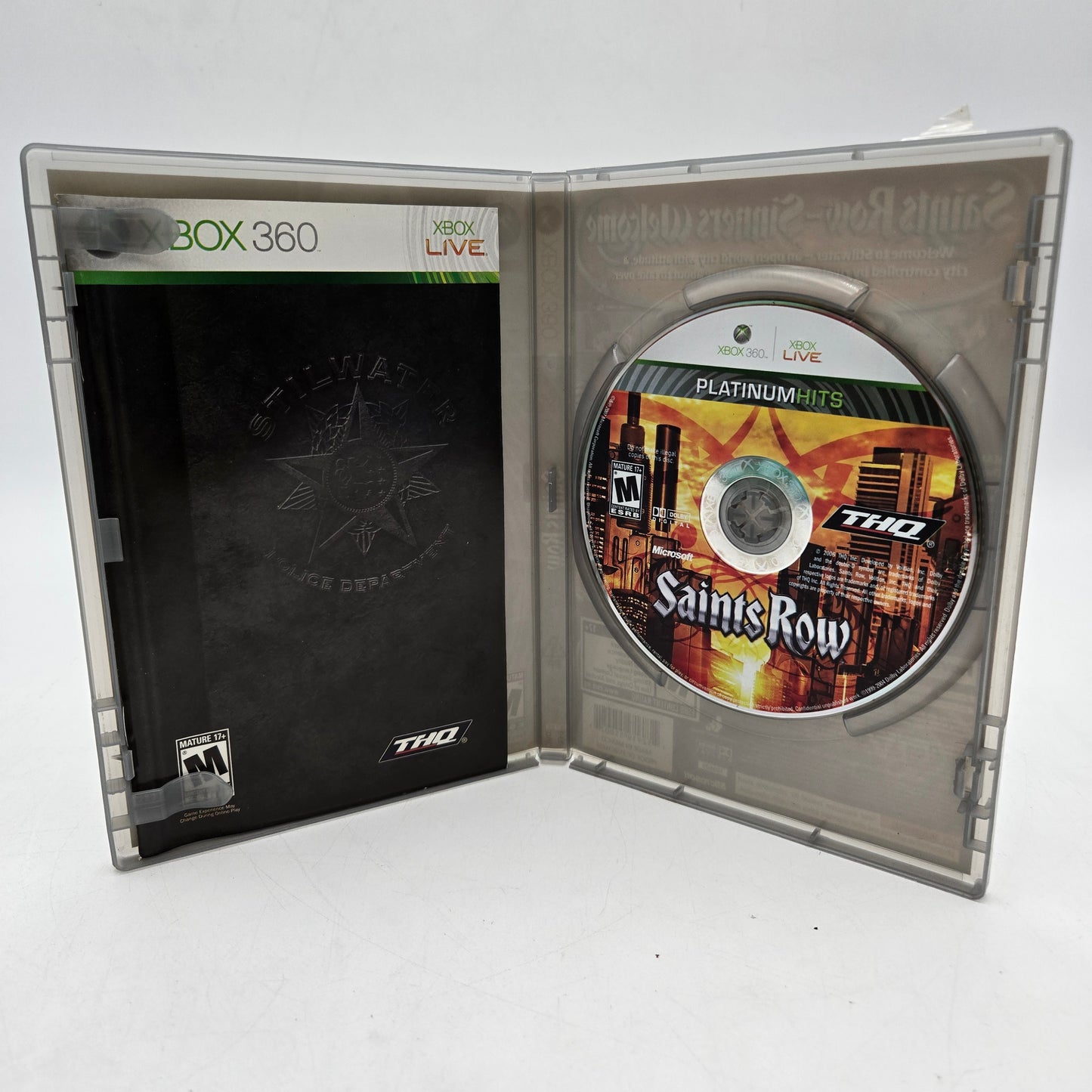 Saints Row [Platinum Hits] (Microsoft Xbox 360, 2006)