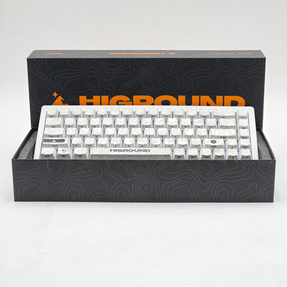 Higround Summit 2.0 Snowstone Mechanical Gaming Keyboard HG85V2-BCSSDLUS