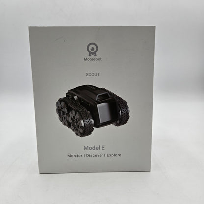 Moorebot Scout  AI-powered Tiny Robot for Indoor and Outdoor Monitoring MODEL E