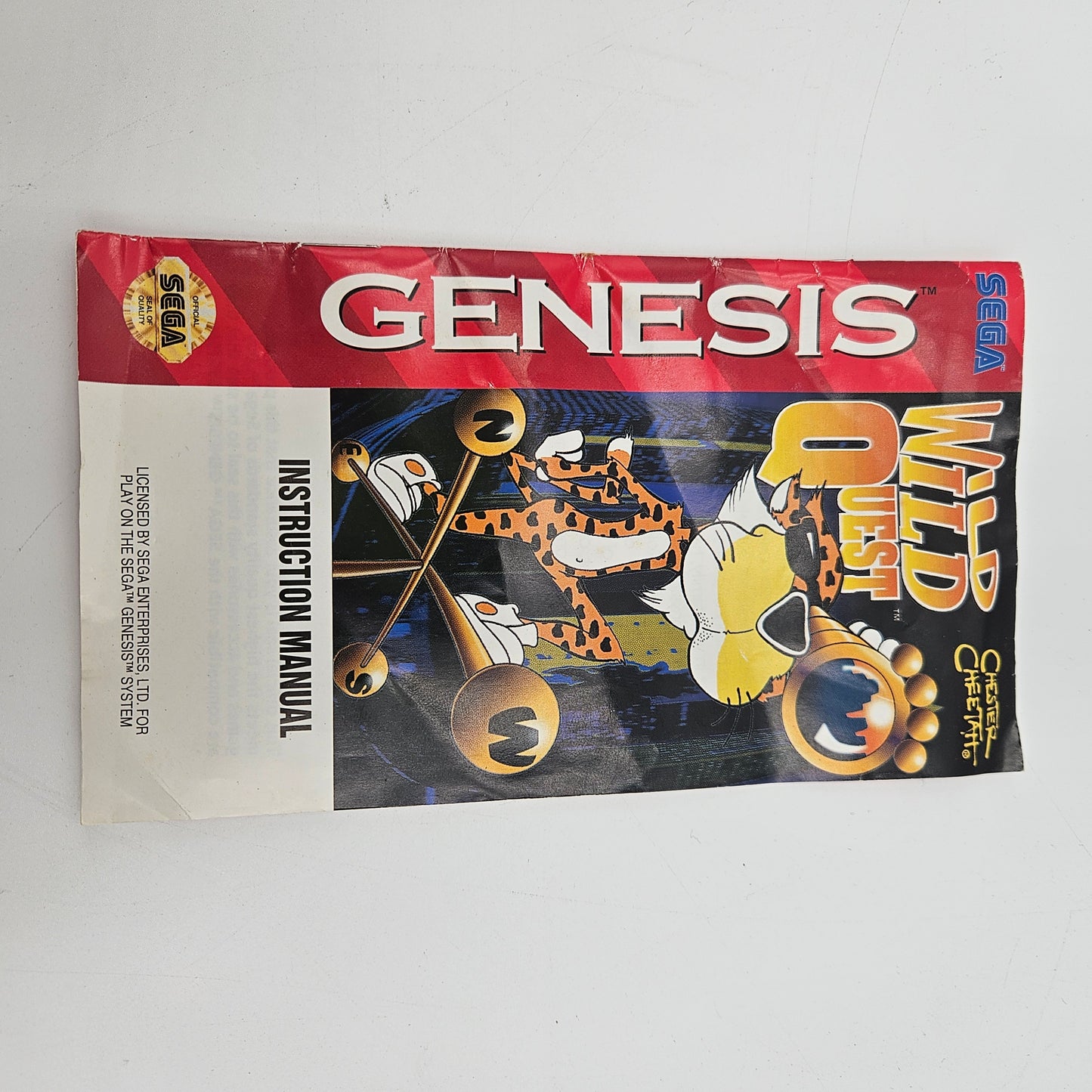 Chester Cheetah Wild Wild Quest (Sega Genesis, 1993) CIB