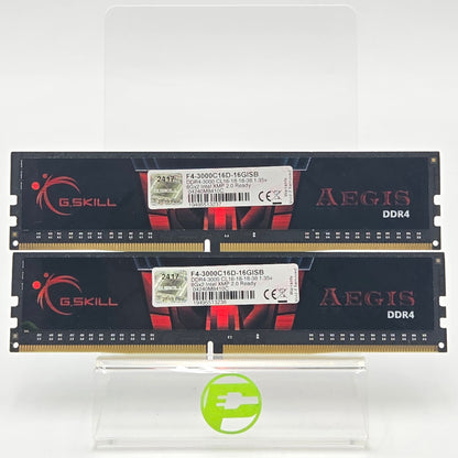 G.Skill Aegis 16GB (2x8GB) RAM DDR4 3000MHz F4-3000C16D-16GISB
