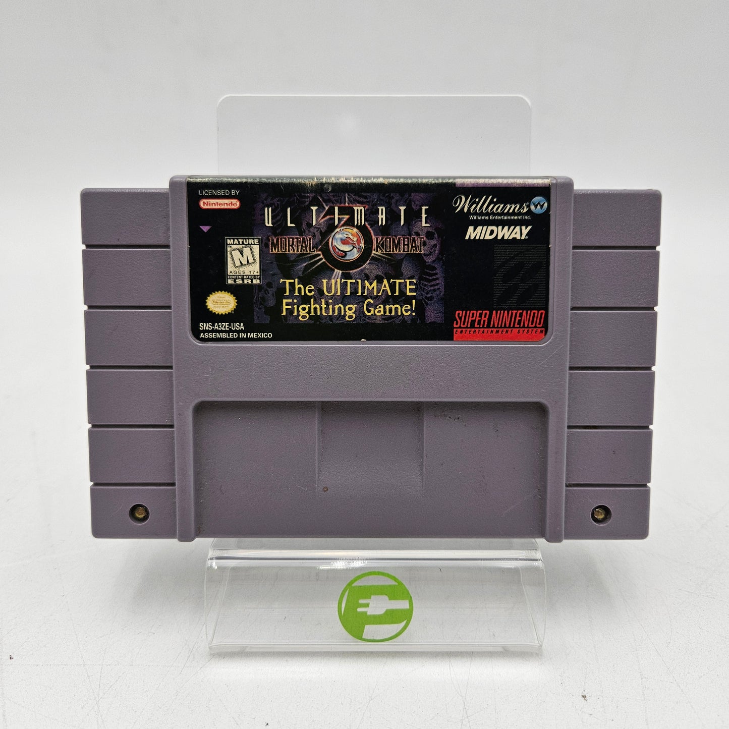 Ultimate Mortal Kombat 3 (Super Nintendo SNES, 1996)